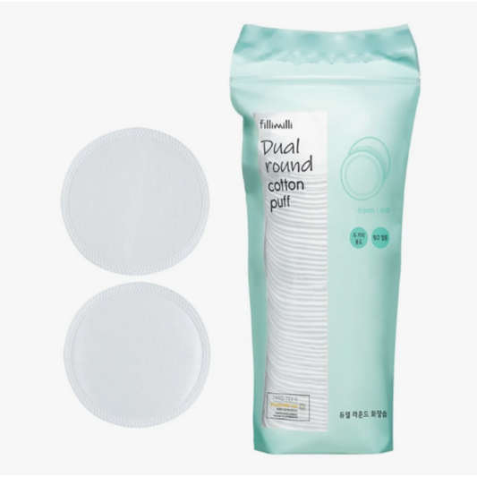 Fillimilli Dual Round Cotton Puff (60P)
