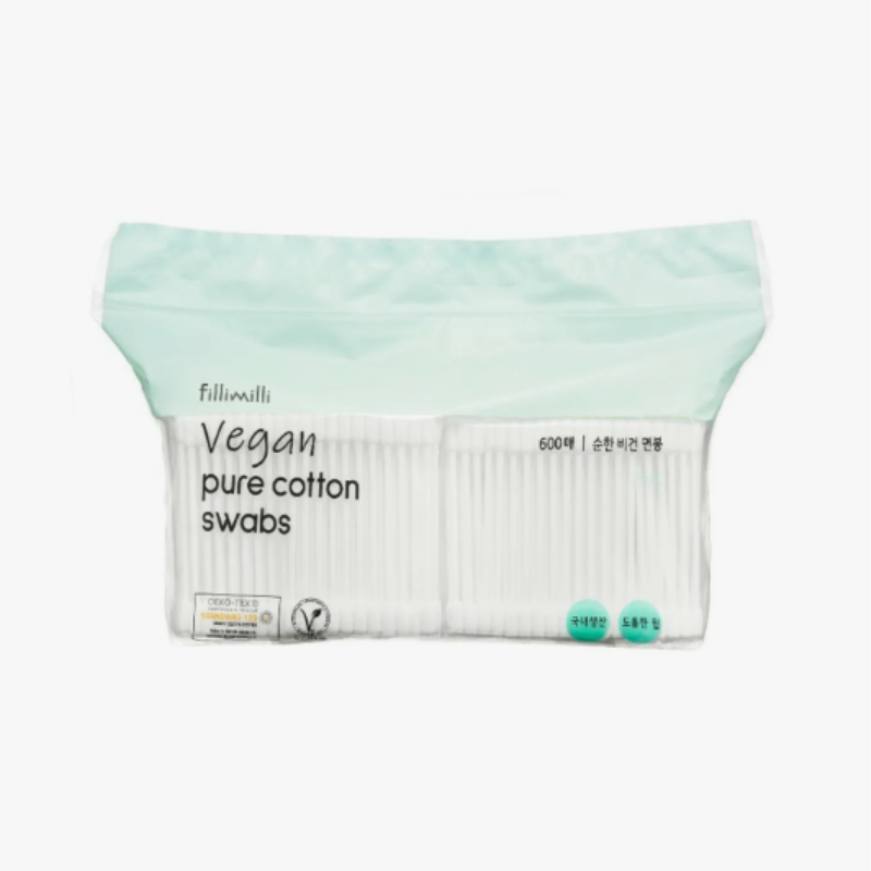 Fillimilli Vegan Pure Cotton Swabs(600P)