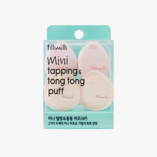 Fillimilli MINI TAPPING&TONG TONG PUFF 4P