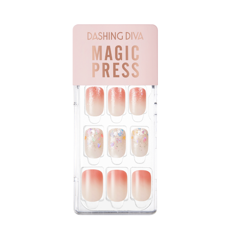 DASHING DIVA Magic Press Mani Pinky Juicy MGL3S090RR