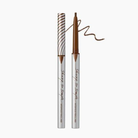 CLIO SHARP SO SIMPLE WATERPROOF PENCIL LINER 010 CACAO BROWN