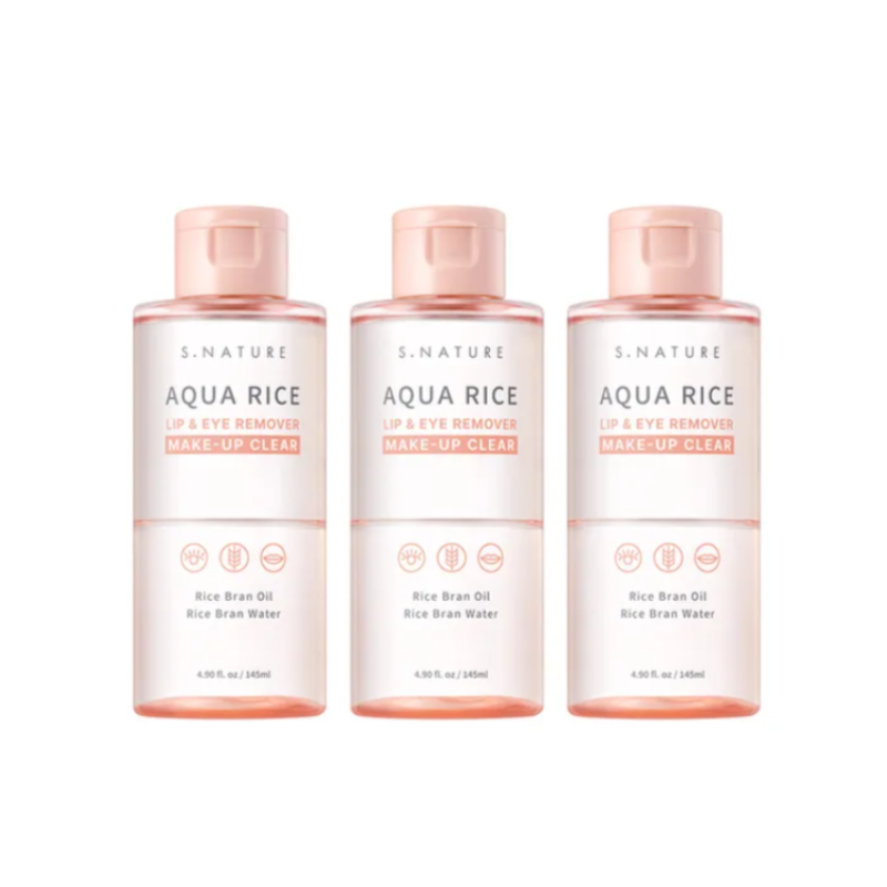 S.NATURE AQUA RICE LIP&EYE REMOVER