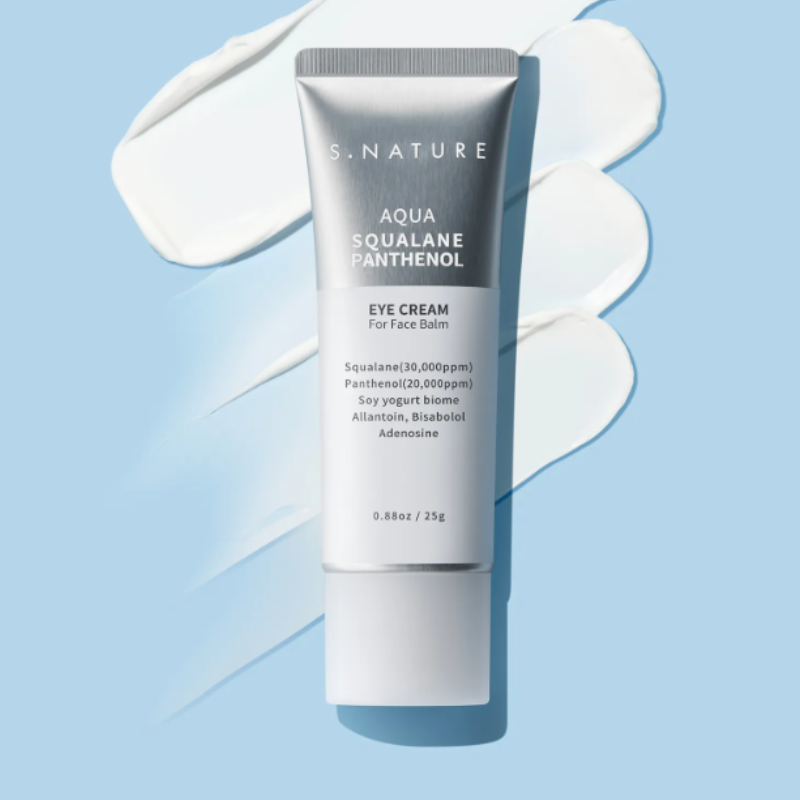 S.NATURE AQUA SQUALANE PANTHENOL EYE CREAM FOR FACE BALM