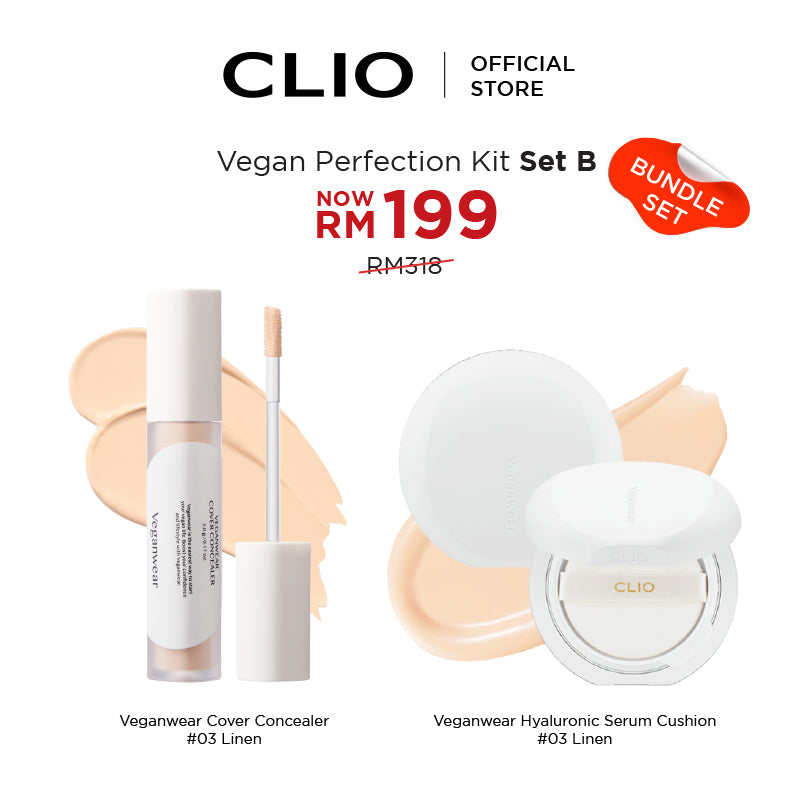 CLIO Vegan Perfection kit Set - 6 Option to Choose