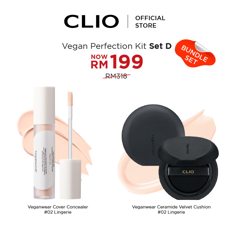 CLIO Vegan Perfection kit Set - 6 Option to Choose