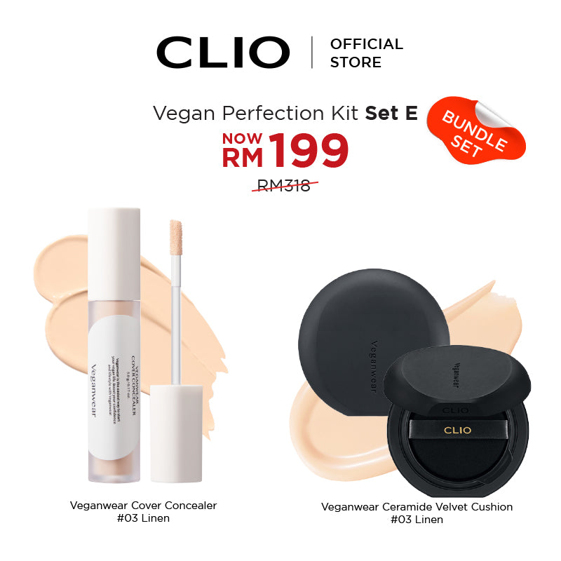CLIO Vegan Perfection kit Set - 6 Option to Choose