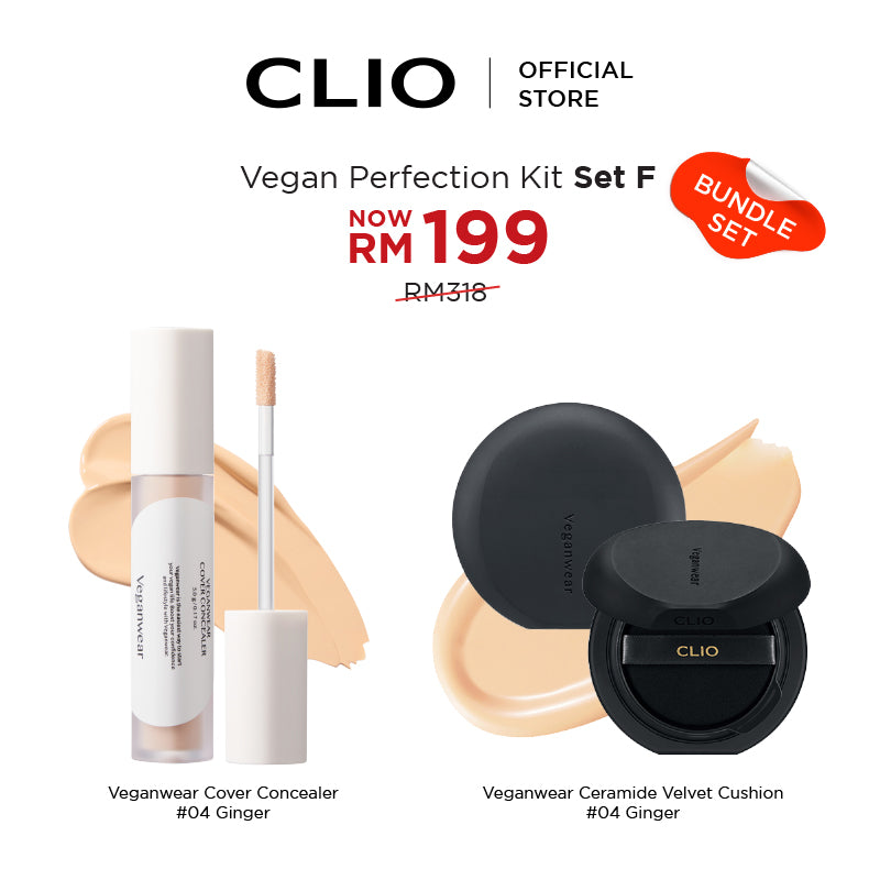 CLIO Vegan Perfection kit Set - 6 Option to Choose