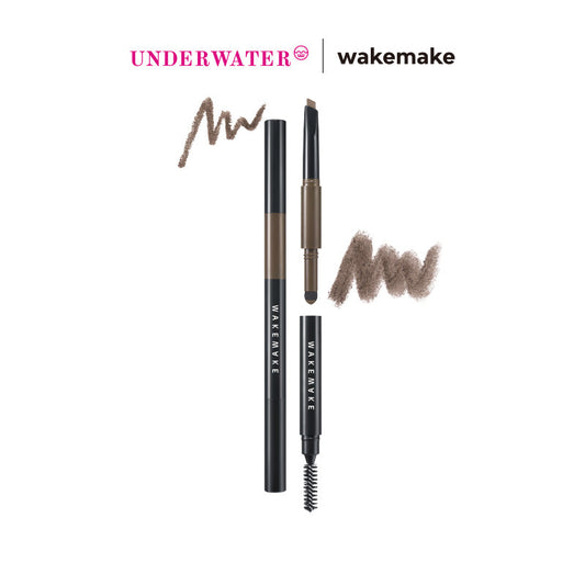 WAKEMAKE POWDER JET DUAL BROW - 5 colors to choose