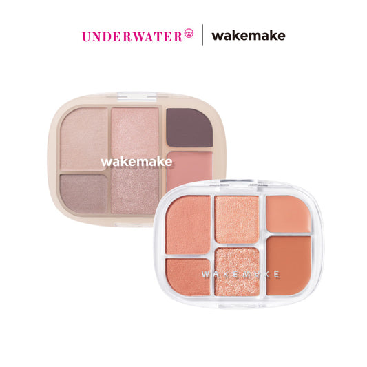 WAKEMAKE SOFT SHEER MULTI PALETTE - 8 colors to choose