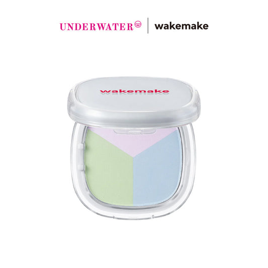WAKEMAKE STAY FIXER MULTI COLOR PACT 8.6g 01 PALE CLEAR