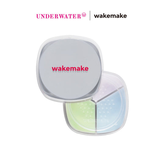 WAKEMAKE STAY FIXER MULTI COLOR POWDER 01 PALE CLEAR