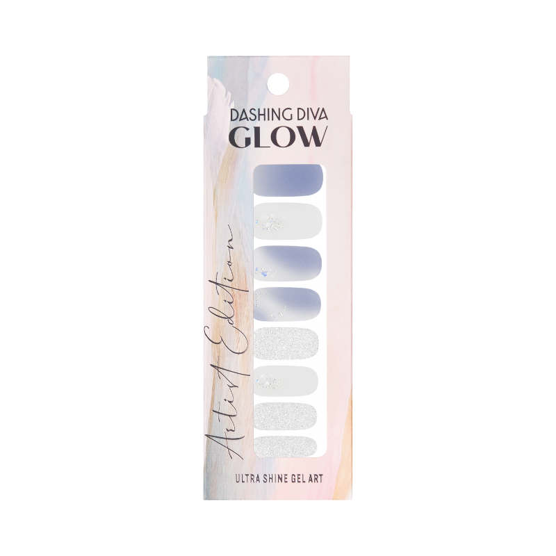 DASHING DIVA Glow Gel Strip Mani WMA007