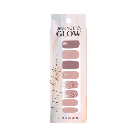DASHING DIVA Glow Gel Strip Mani WMA010