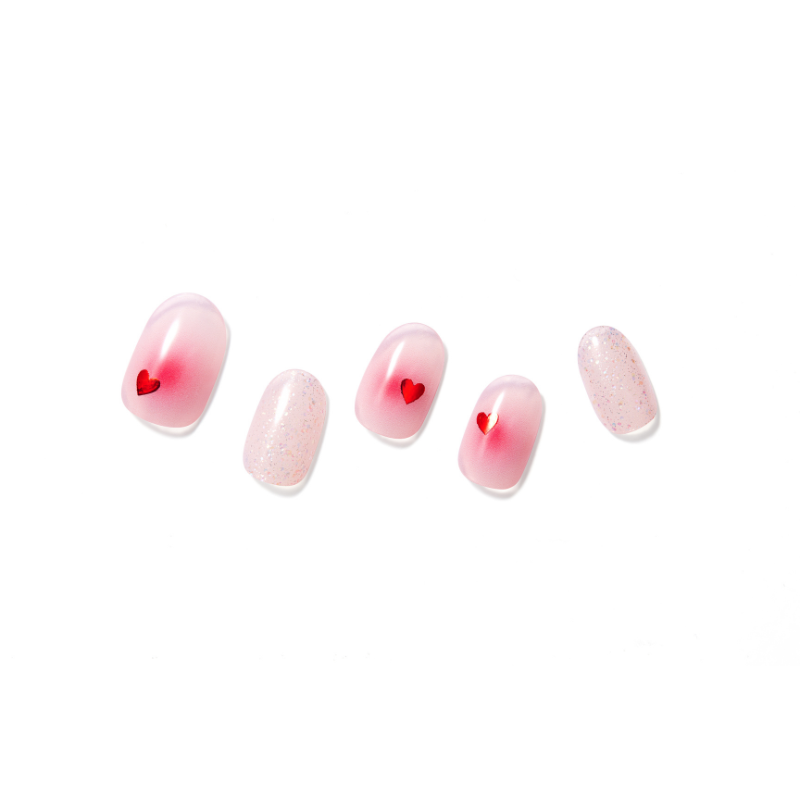 DASHING DIVA Glow Gel Strip Mani Lovely Cheek WMA016