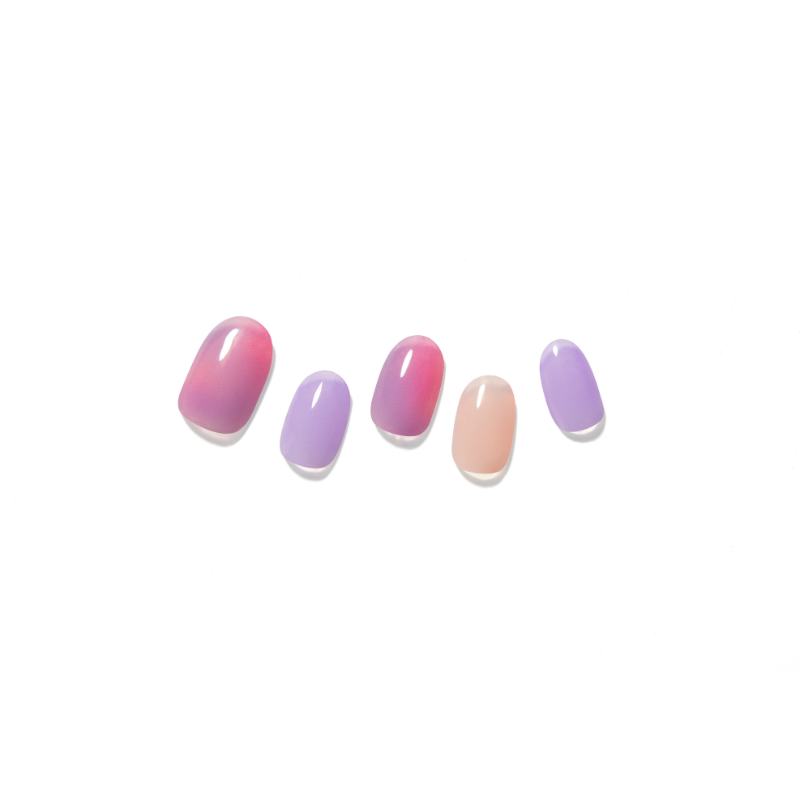 DASHING DIVA GLOW Gel Strip Mani Romantic Syrup WMA021