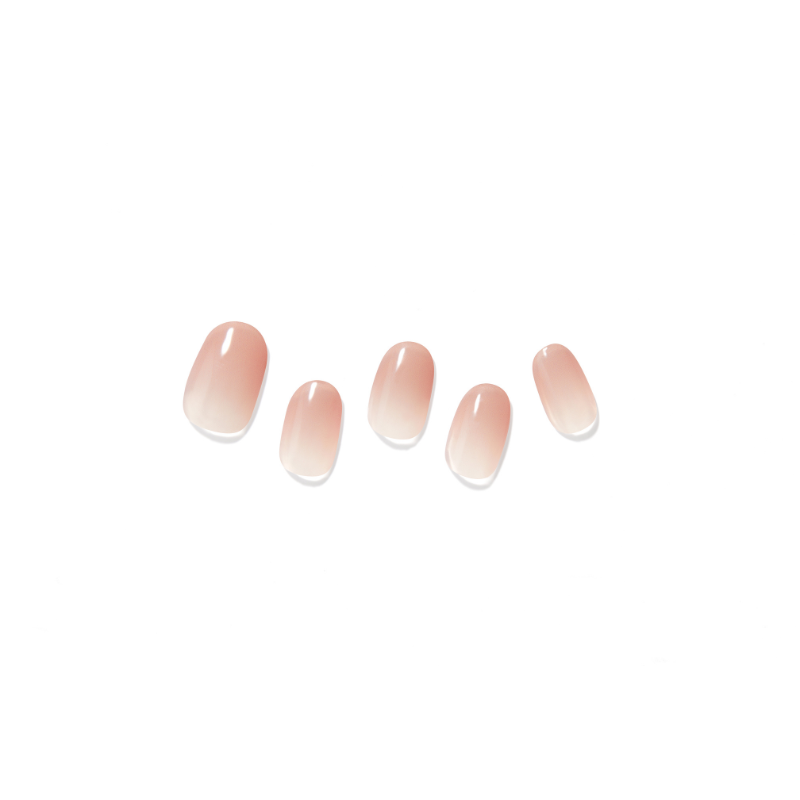 DASHING DIVA GLOW Gel Strip Mani Peach Syrup WMB002