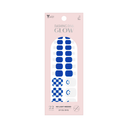 DASHING DIVA Glow Jewel Sticker Pedi WPA003