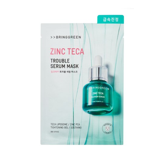 BRINGGREEN Zinc Teca Trouble Serum Mask 1ea