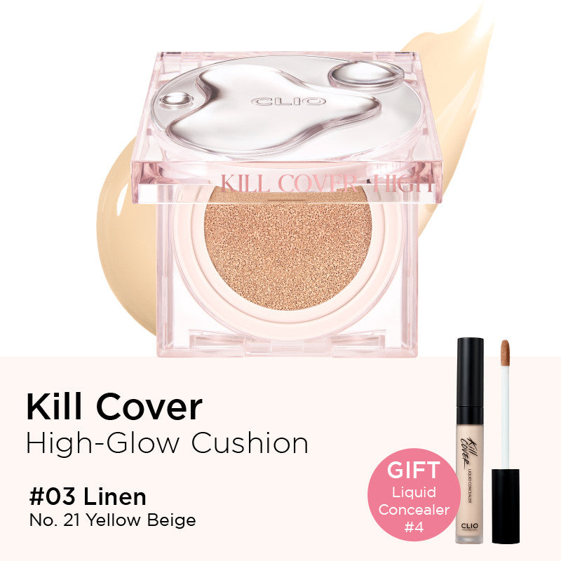CLIO Kill Cover High-Glow Cushion Value Set - 3 Color to Choose