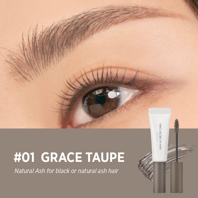 ROMAND Han All Brow Cara/Fixer - 4 Color to Choose