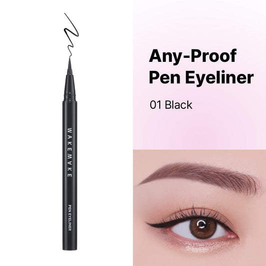 WAKEMAKE Any-Proof Pen Eyeliner - 3 color to choose