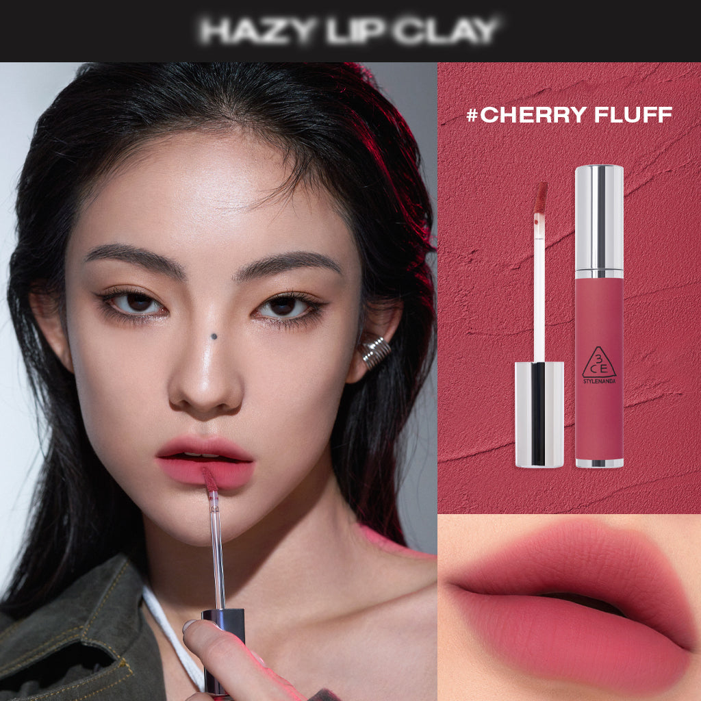 3CE Hazy Lip Clay - 12 Colors to Choose