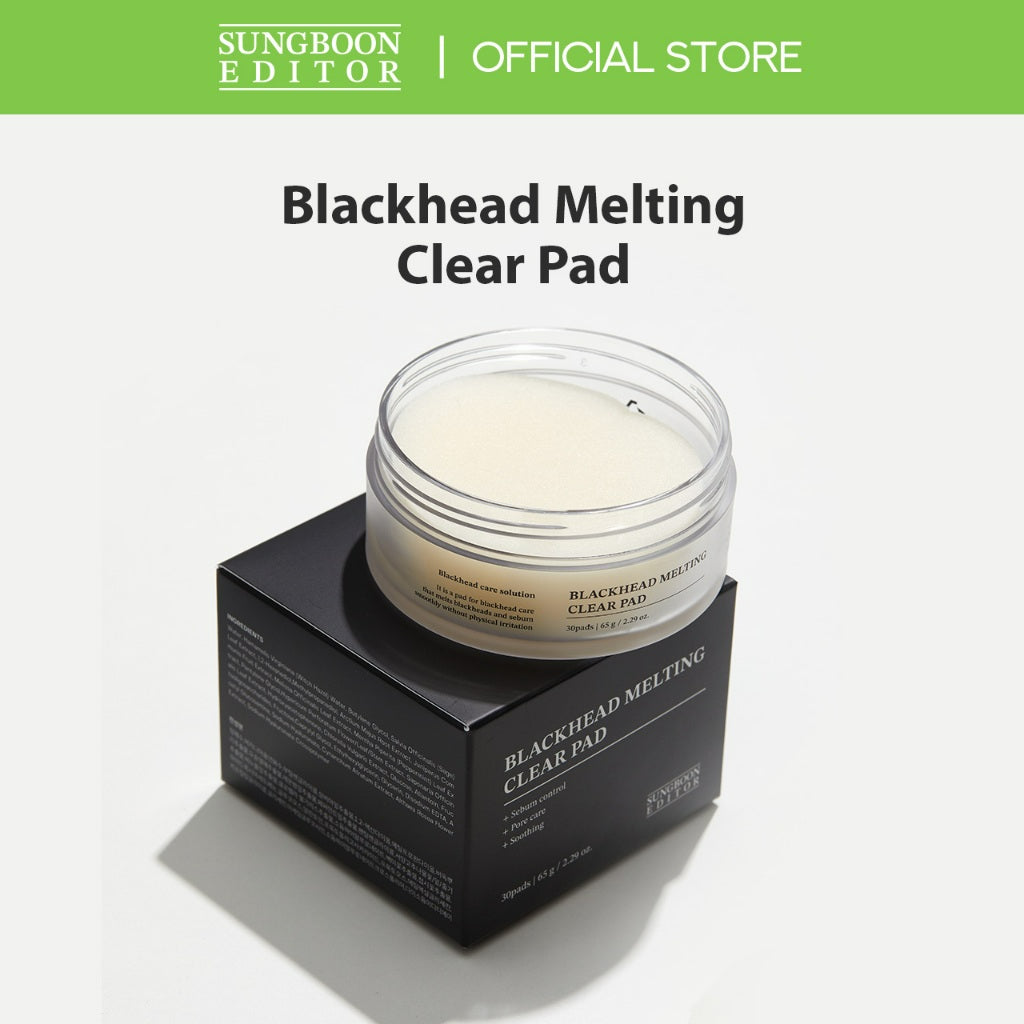 SUNGBOON EDITOR Blackhead Melting Clear Pad 65g(30pcs)