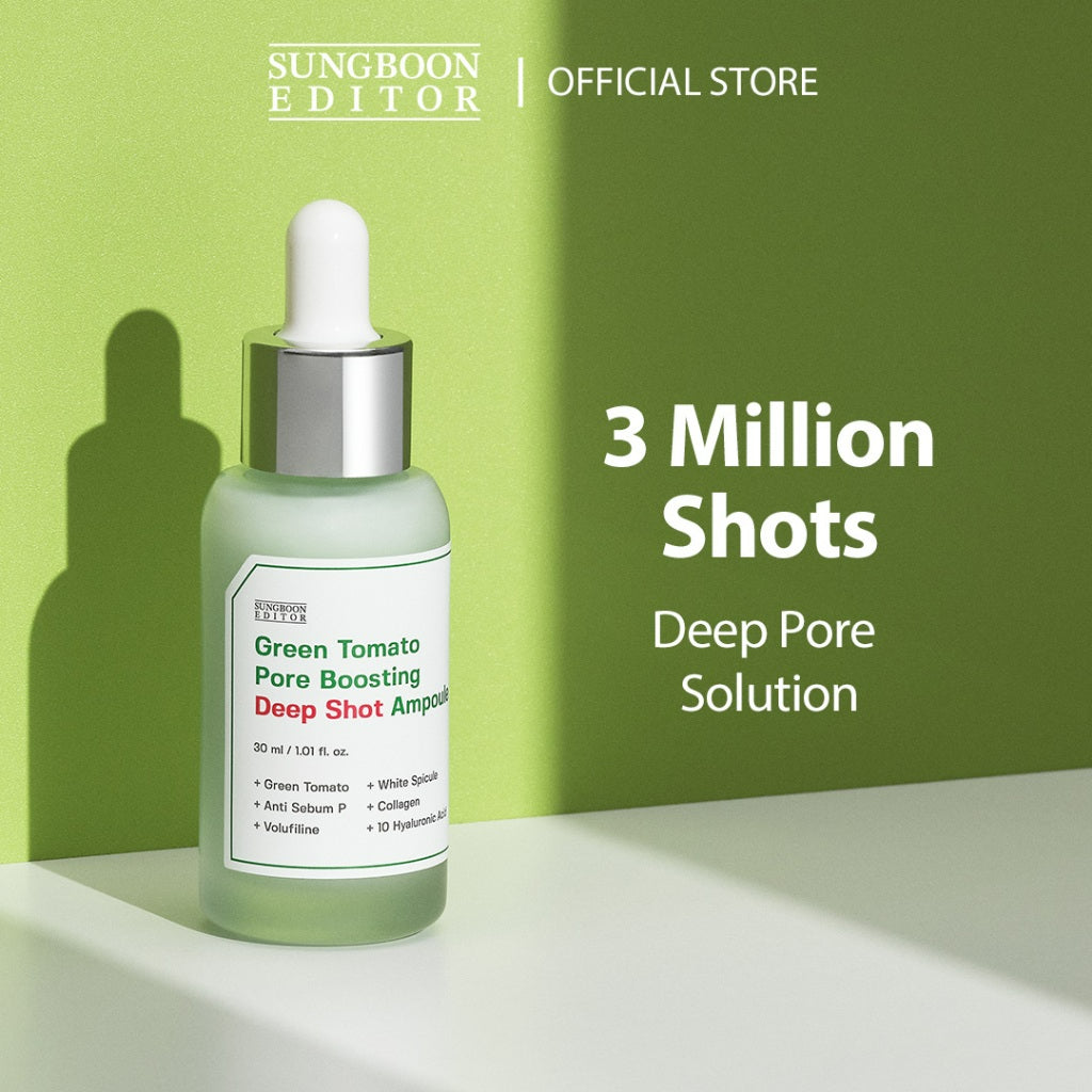 SUNGBOON EDITIOR Green Tomato Pore Boosting Deep Shot Ampoule (30ml)
