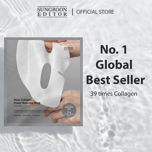 SUNGBOON EDITOR Deep Collagen Power Boosting Mask 37g*4ea