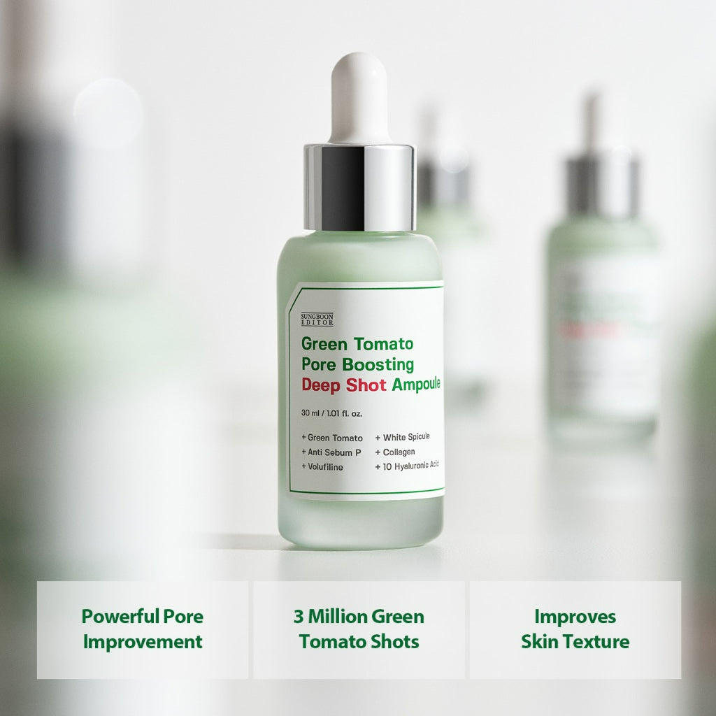 SUNGBOON EDITIOR Green Tomato Pore Boosting Deep Shot Ampoule (30ml)