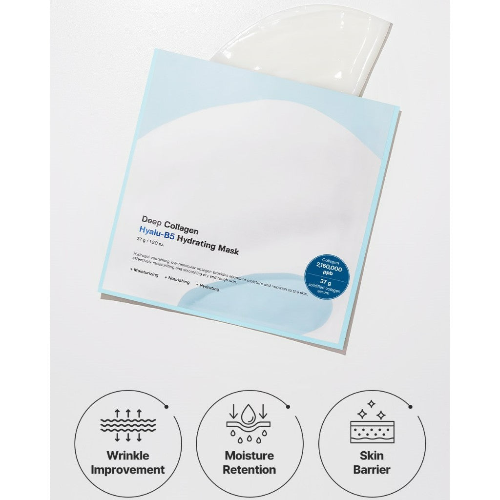 SUNGBOON EDITOR Deep Collagen Hyalu-B5 Hydrating Mask 37g*4ea
