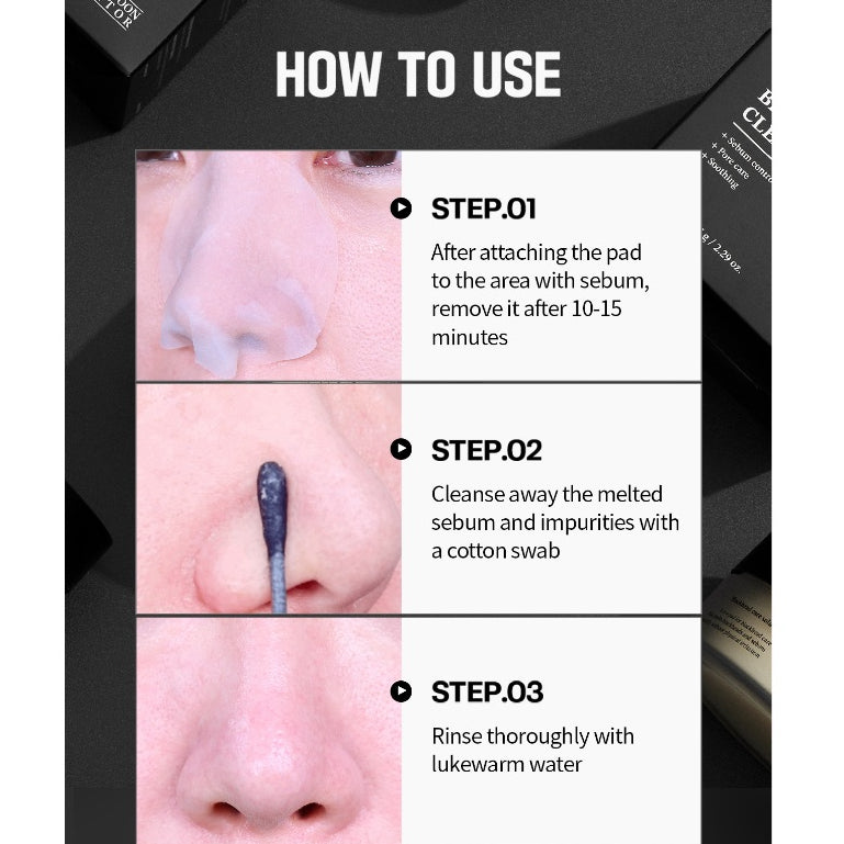 SUNGBOON EDITOR Blackhead Melting Clear Pad 65g(30pcs)
