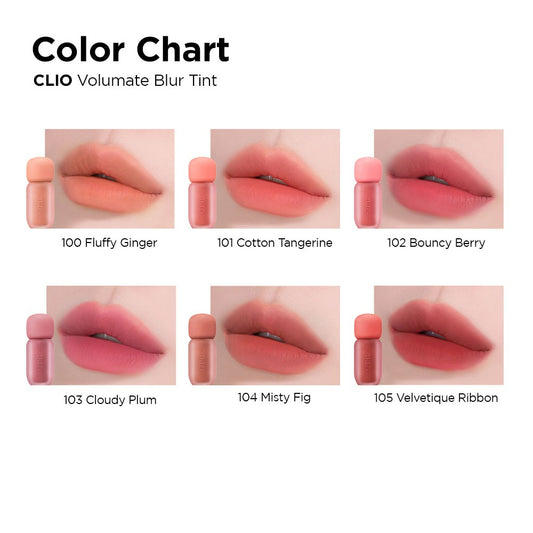 CLIO Volumate Blur Tint - 6 Colors to Choose