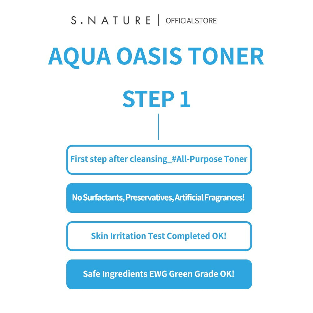 S.NATURE Aqua Oasis Toner 300ml