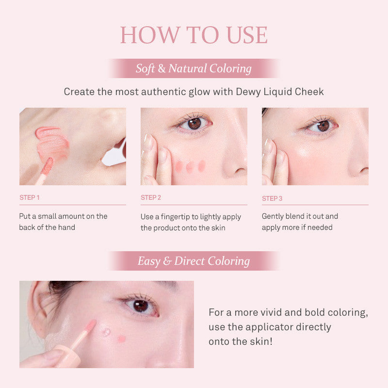 hince Dewy Liquid Cheek - 5 Colours to Choose