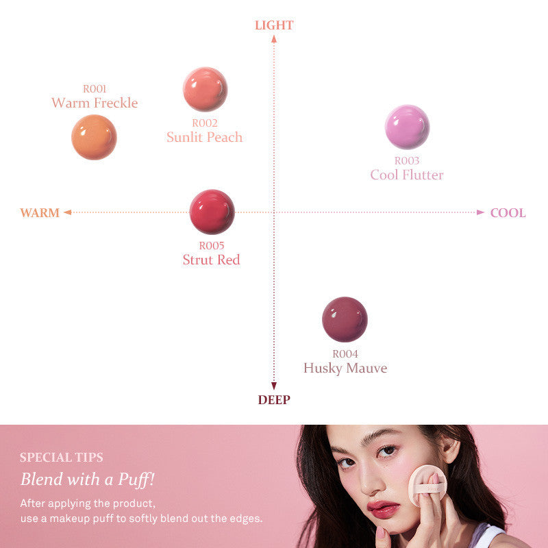 hince Dewy Liquid Cheek - 5 Colours to Choose