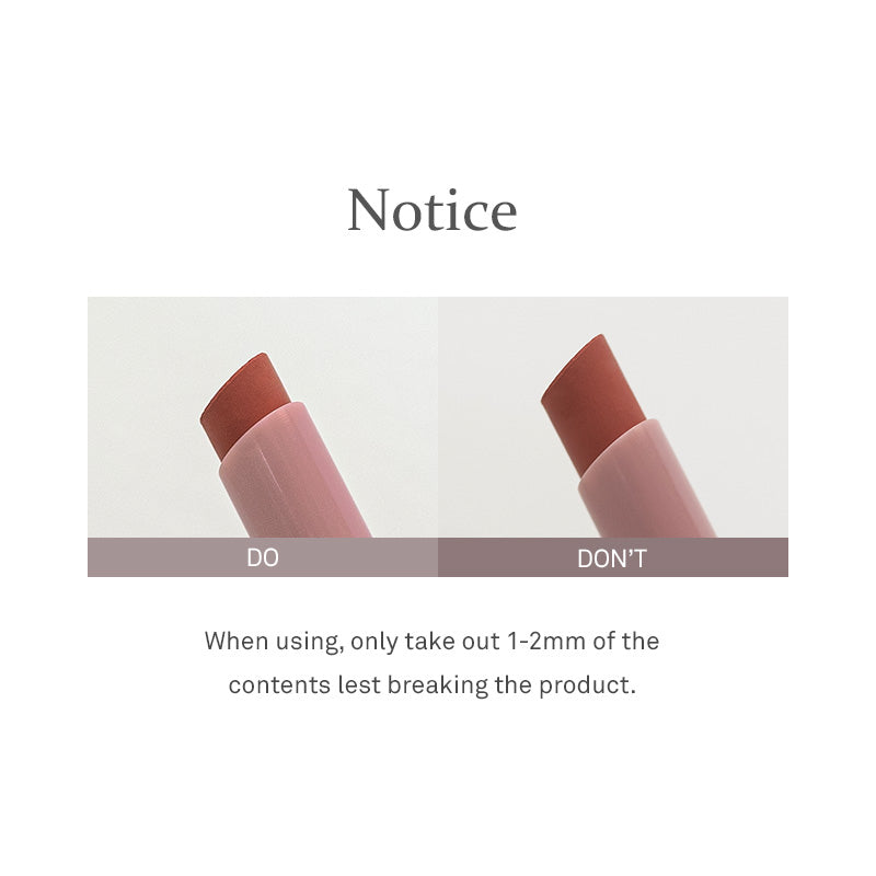 hince Slim Stick Melting Matte - 5 Colours to Choose