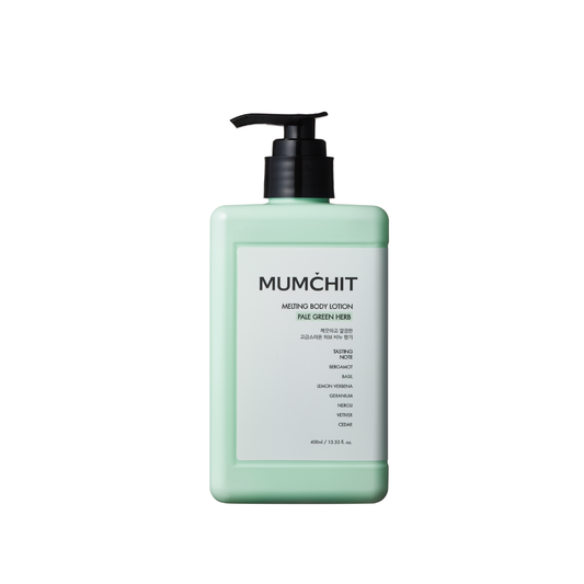 MUMCHIT Melting Body Lotion Pale Green Herb - 400ml