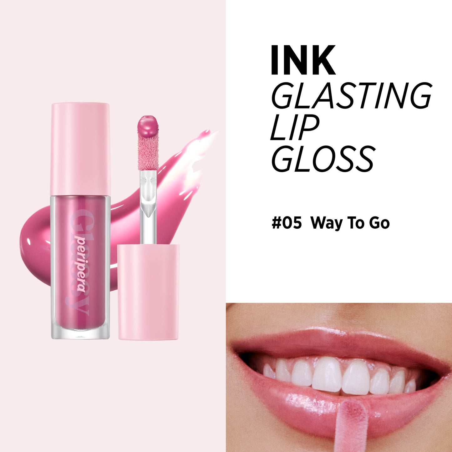 PERIPERA Ink Glasting Lip Gloss [9 Color to Choose]