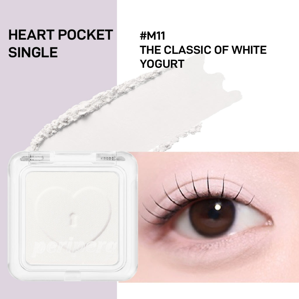 PERIPERA Heart Pocket Single - 5 Color to Choose