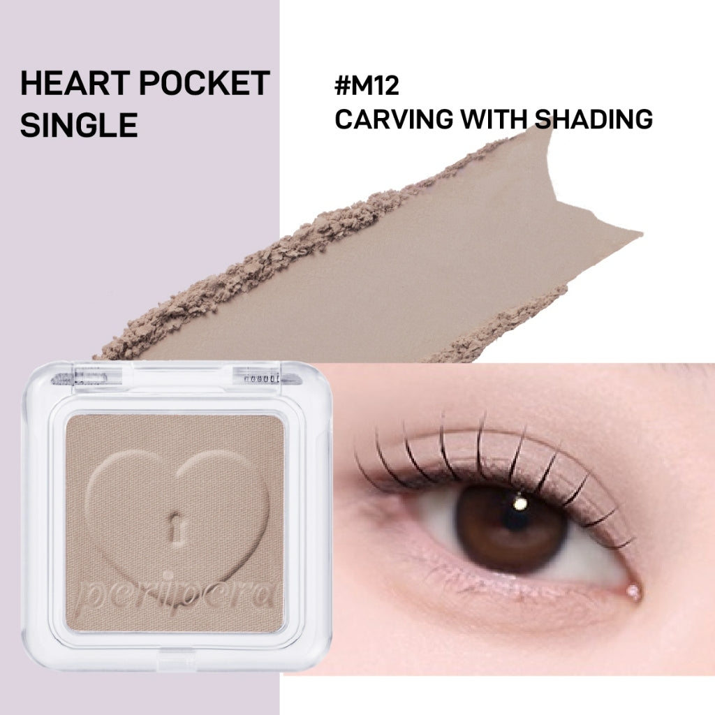 PERIPERA Heart Pocket Single - 5 Color to Choose