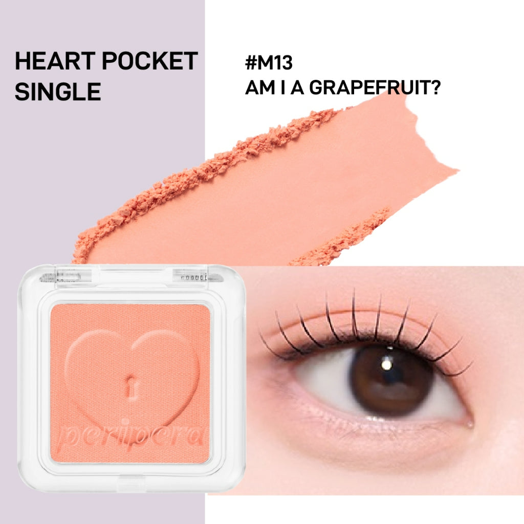PERIPERA Heart Pocket Single - 5 Color to Choose