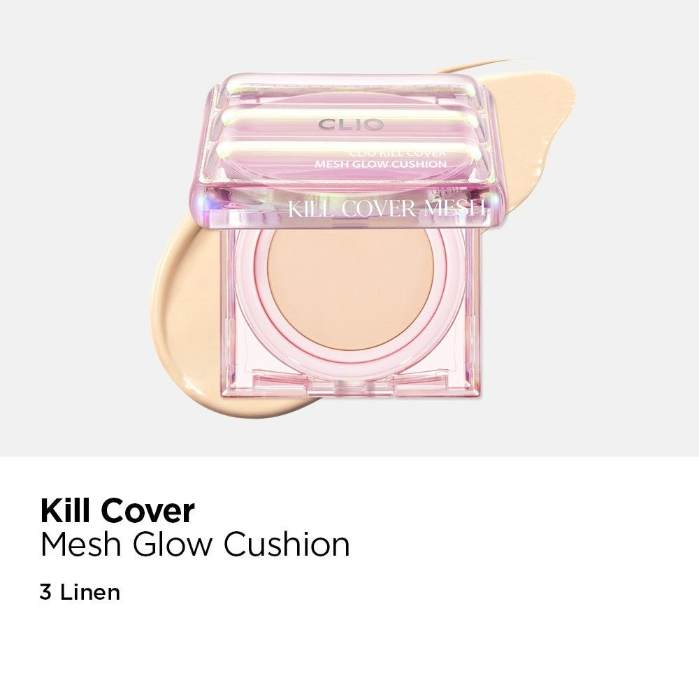 CLIO Kill Cover Mesh Glow Cushion (PADDING CASE) - 2 Color to Choose