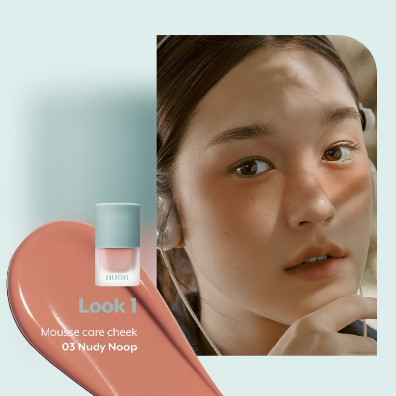 Nuse Mousse Care Cheek - 5 Color to Choose