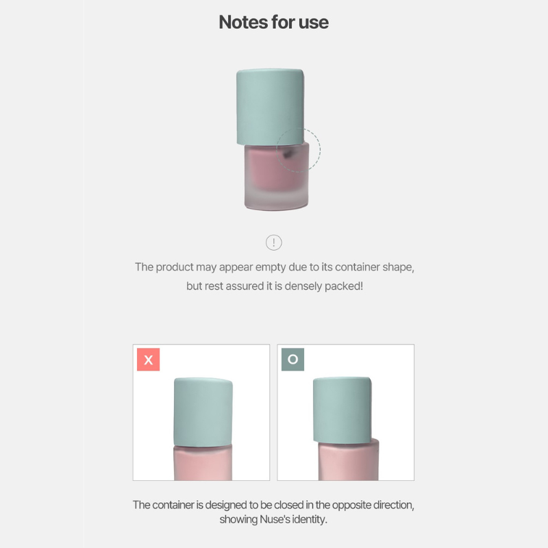 Nuse Mousse Care Cheek - 5 Color to Choose