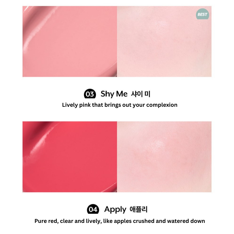 Nuse Mousse Care Cheek Handy - 4 Colors to Choose