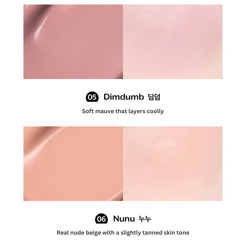 Nuse Mousse Care Cheek Handy - 4 Colors to Choose
