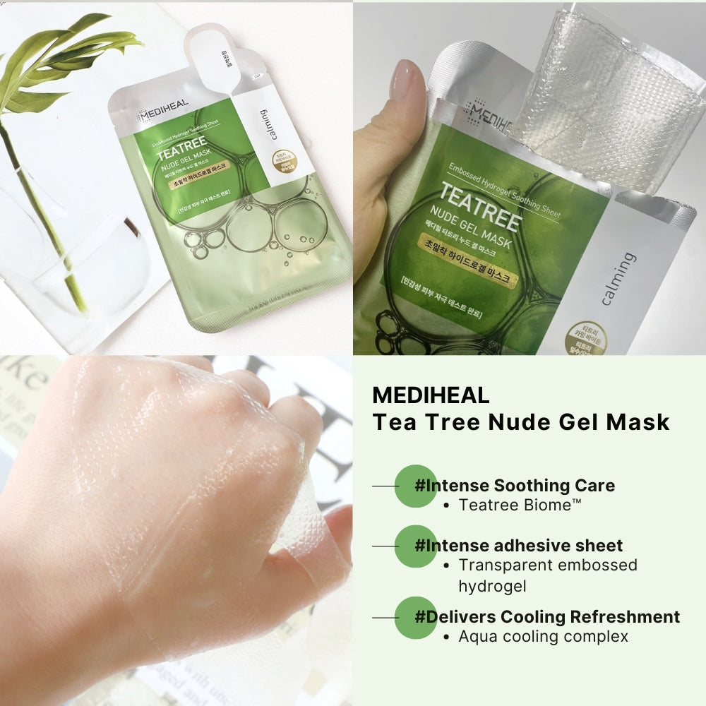 MEDIHEAL Teatree Nude Gel Mask - 1ea