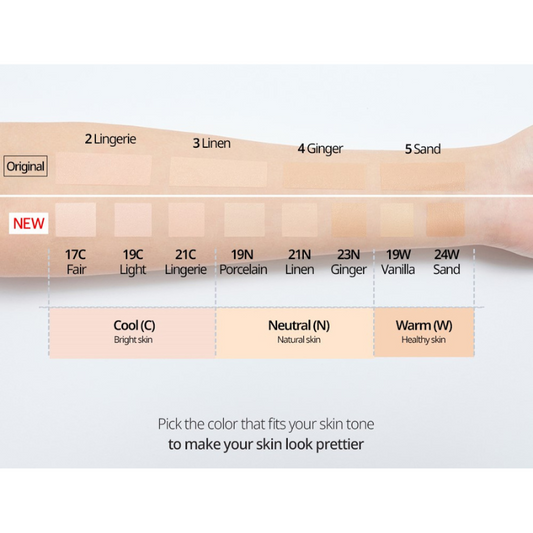 CLIO Kill Cover Skin Fixer Cushion SPF50+ PA+++ - 8 Color to Choose