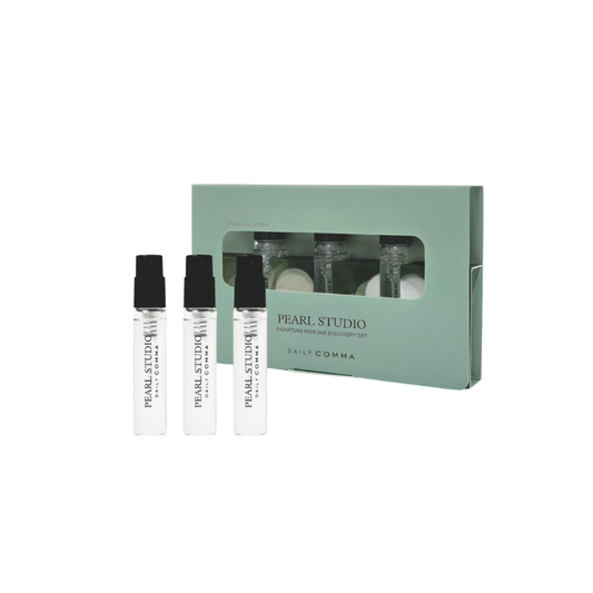 DAILY COMMA Signature Perfume Discovery Set Pearl Studio 3.3ml*3ea